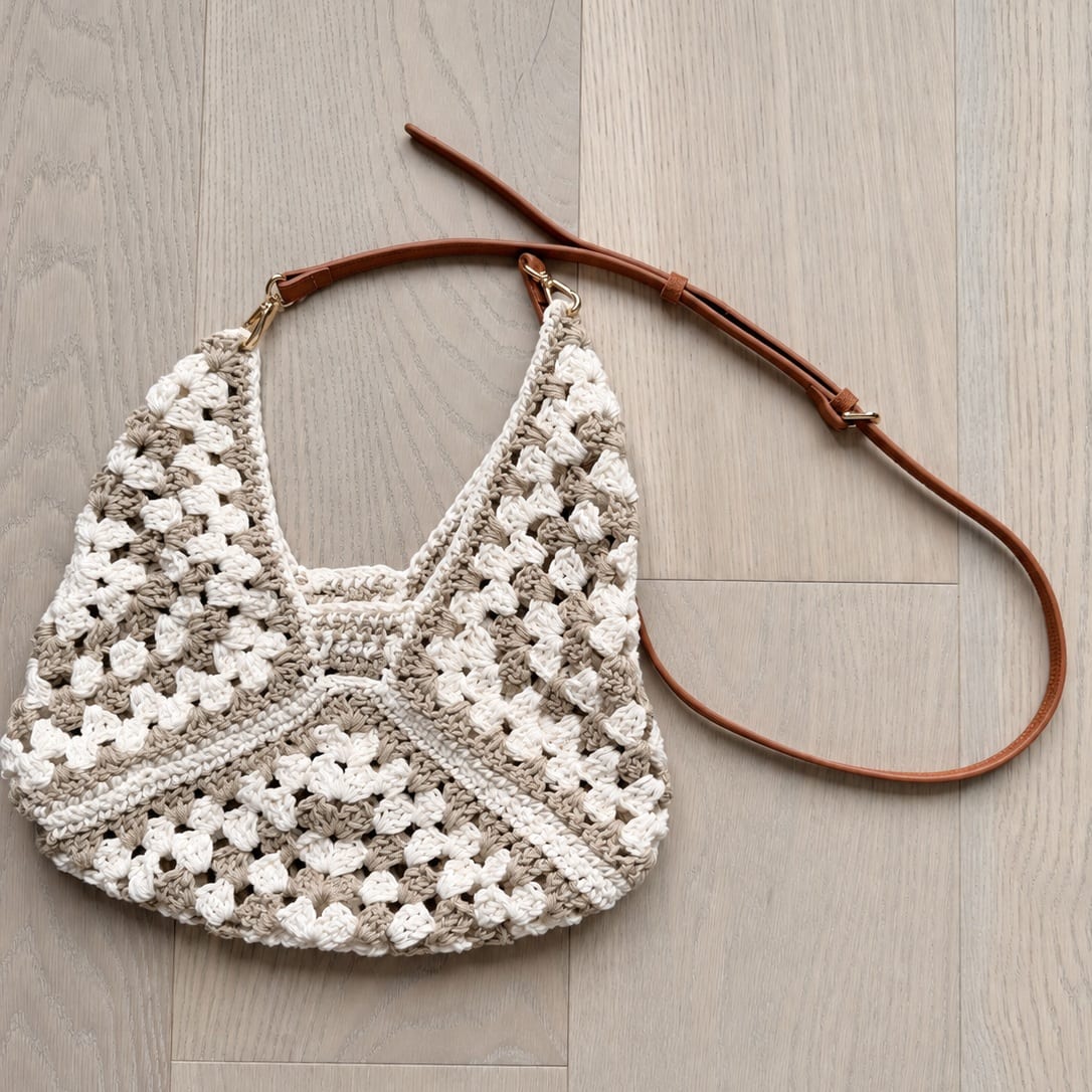Oatmeal Granny Crossbody