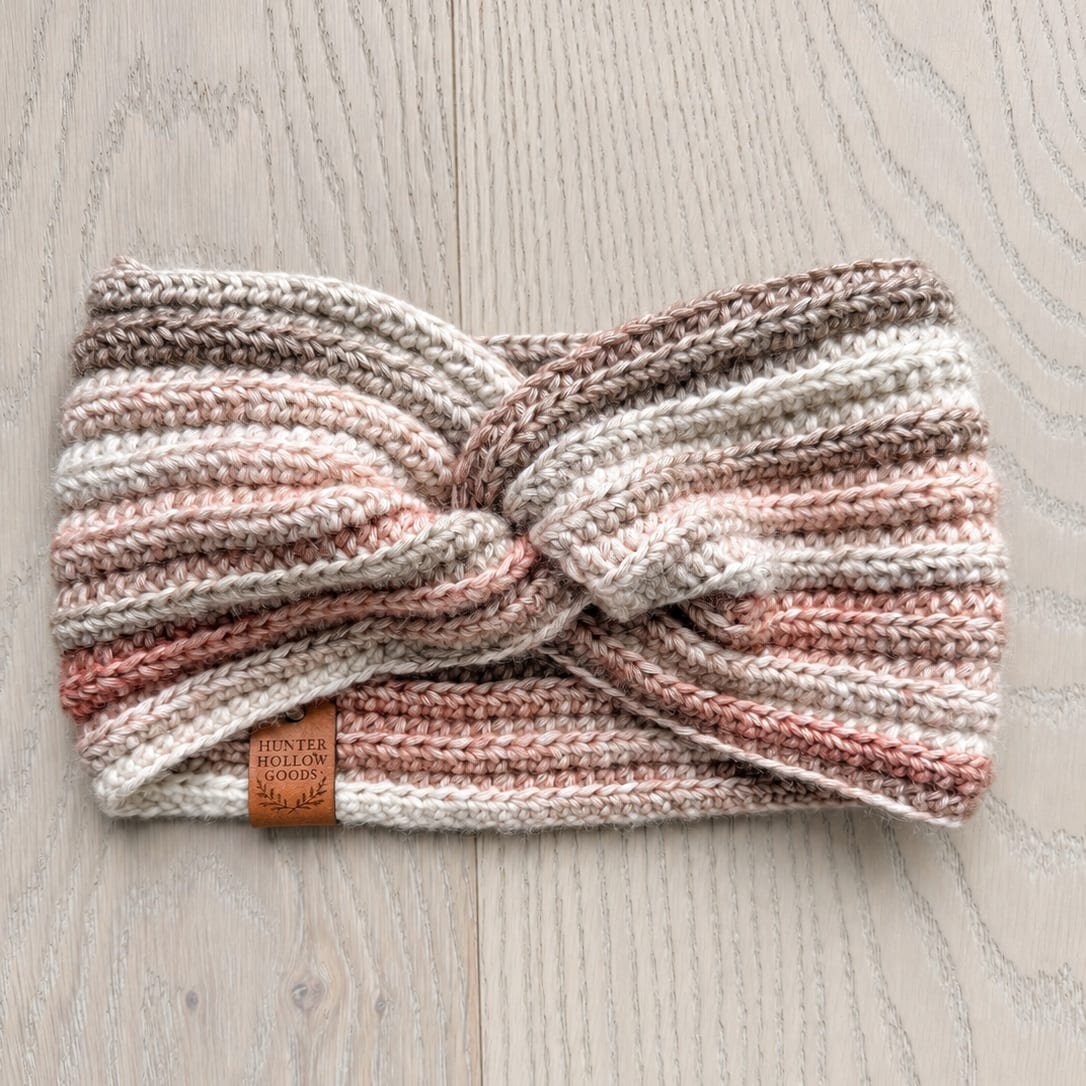 Rosewood Twist Ear Warmer