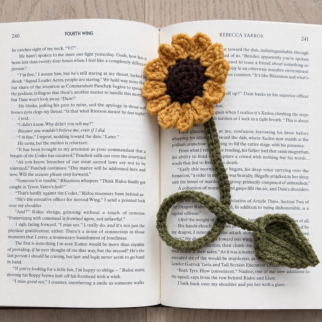 Sunflower Bookmark